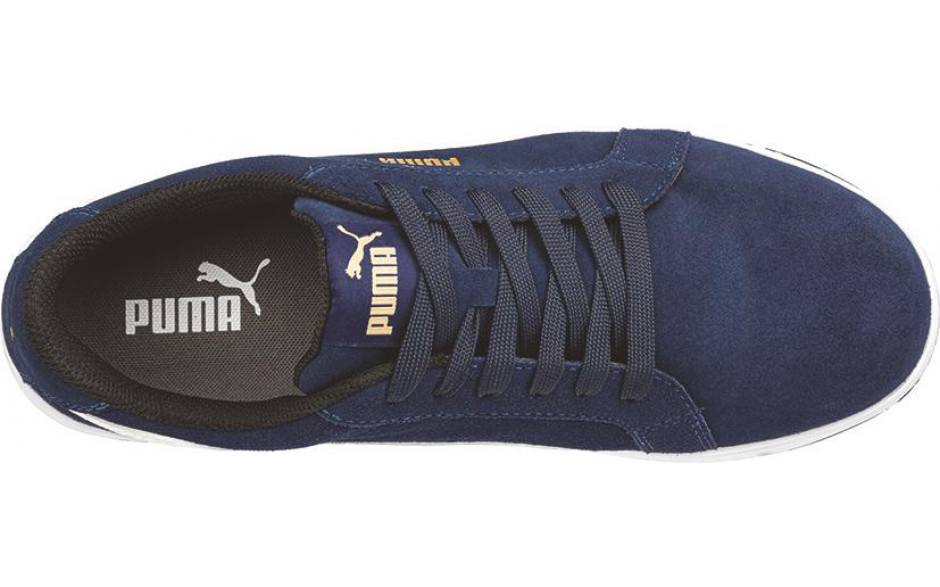 PUMA Schuh S1P Iconic Suede Navy Gr.45
