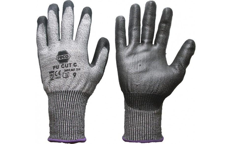 RECA Handschuh Pu Cut C, Größe 7