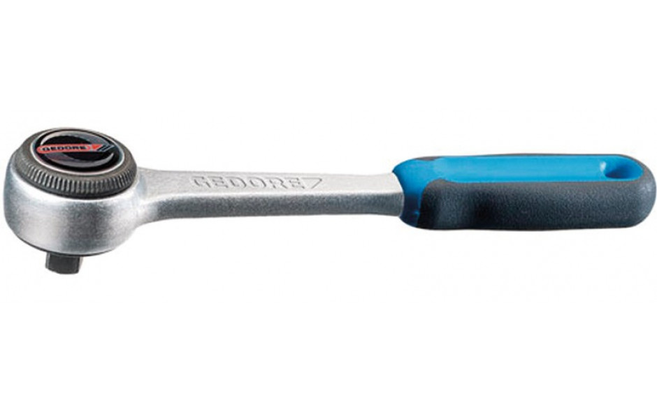 Umschaltknarre mit Feinverzahnung 1/4" verzinkt GEDORE 2093-U3
