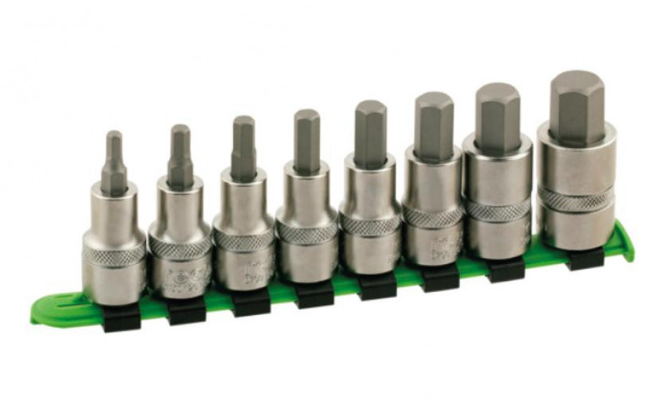 RECA Steckschlüssel-Satz ISK 8-teilig 60 mm