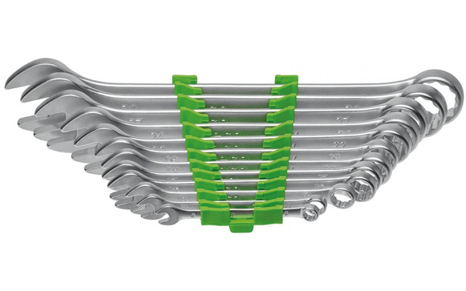 RECA Ringmaulschlüssel-Satz DIN 3113 12-teilig (SW 8-32 mm), mit Kunststoffhalter