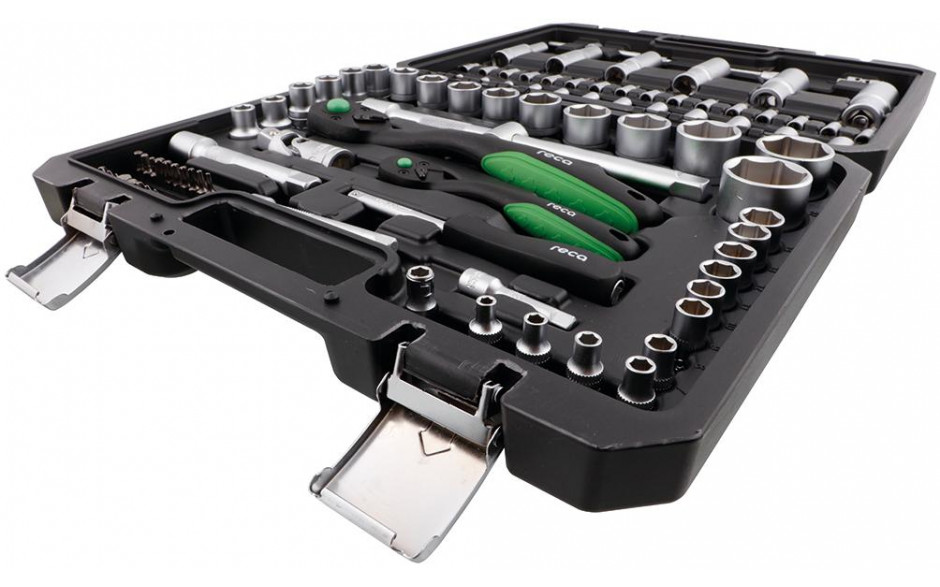 RECA Steckschlüssel Satz ECO 1/2" + 1/4" 93-teilig
