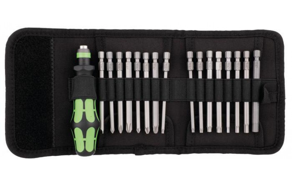 RECA Bit Boy Big 21 TX PH PZ SL Werkzeugsatz in Rolltasche 17-teilig