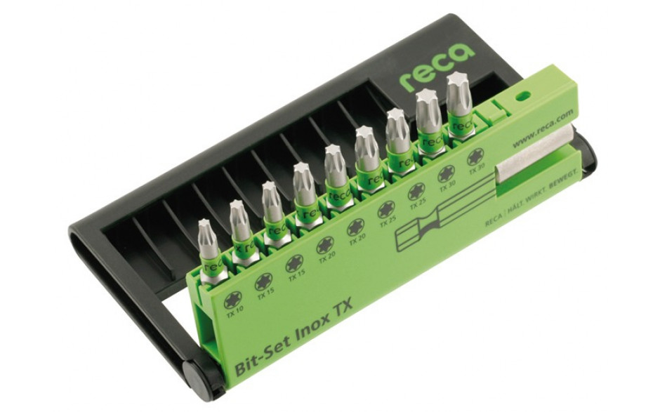 RECA Bit Satz Inox TX 10-teilig