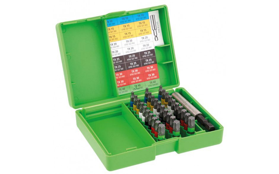RECA Bit Satz TX 31-teilig