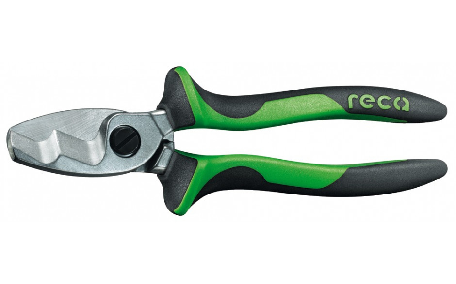 RECA Kabelschere mit 2-Komponenten-Griff isoliert 200 mm