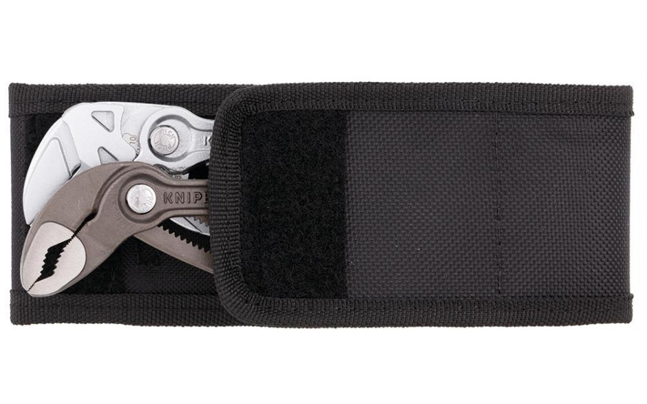 2-teiliges Zangen-Set in Textiltasche mit Zangenschlüssel 180 mm bis Schlüsselweite 35 mm und Rohrzange Cobra 180 mm bis Schlüsselweite 36 mm