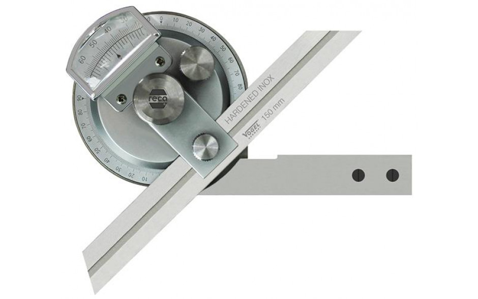 Universal-Winkelmesser, mit Schiene, Schienenlänge 300 mm