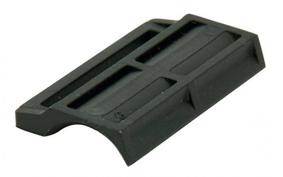 Gegenwanne für Bügelschelle 40 - 46 mm schwarz