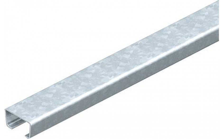 C-Profilschiene bandverzinkt ungelocht 2000 x 35 x 18 mm