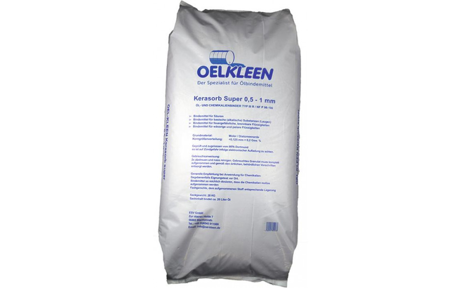 Ölbindemittel Kerasorb 1-3 Sack=20Kg