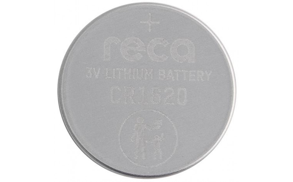 RECA Knopfzelle 3V CR 1620 (DL1220, BR1220)