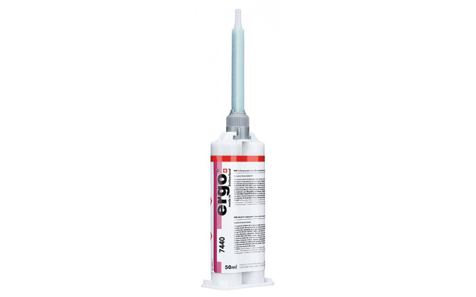 Ergo 7440 Zweikomponentiger Epoxidharzklebstoff 50 ml schwarz