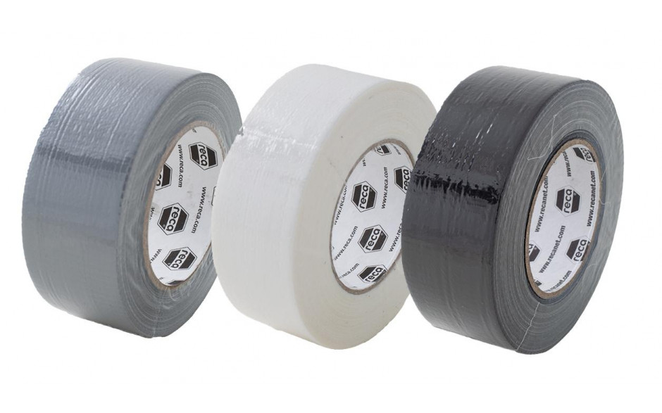 Gewebeklebeband Schwarz 50mm x 50m x 225µm