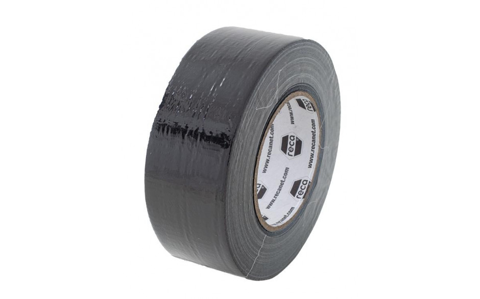 Gewebeklebeband Schwarz 50mm x 50m x 225µm