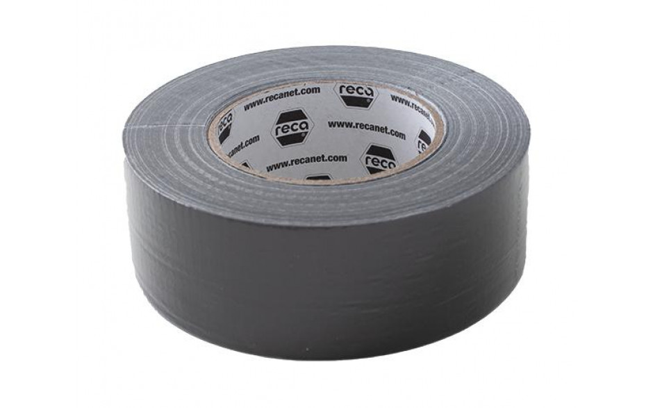 Gewebeklebeband Schwarz 50mm x 50m x 225µm