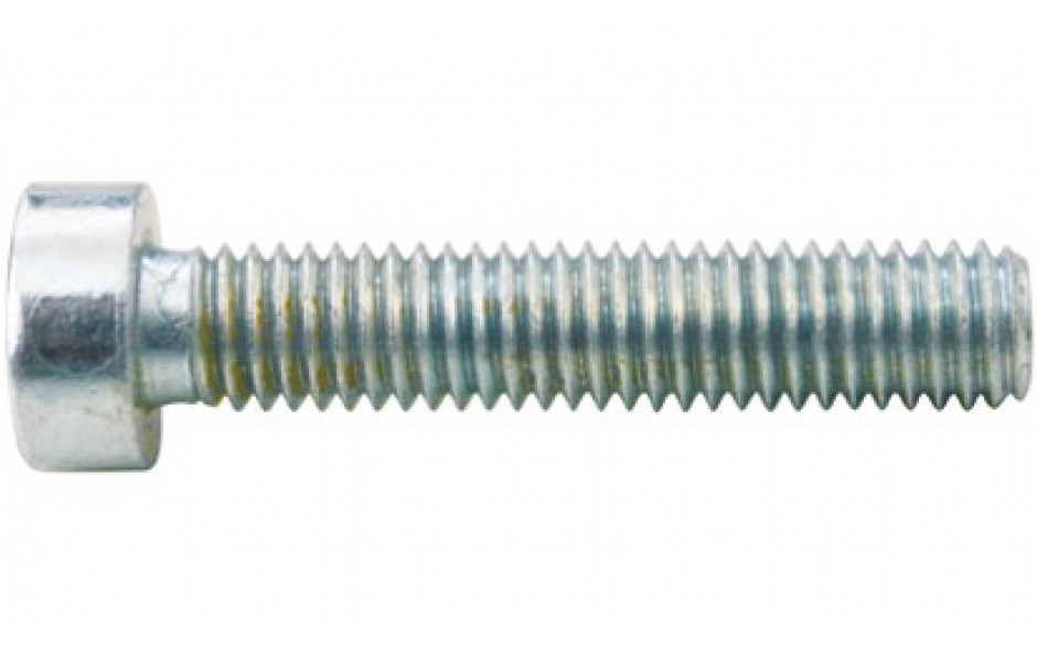 Zylinderschraube ISO 14580 - 8.8 - verzinkt blau - M3 X 6