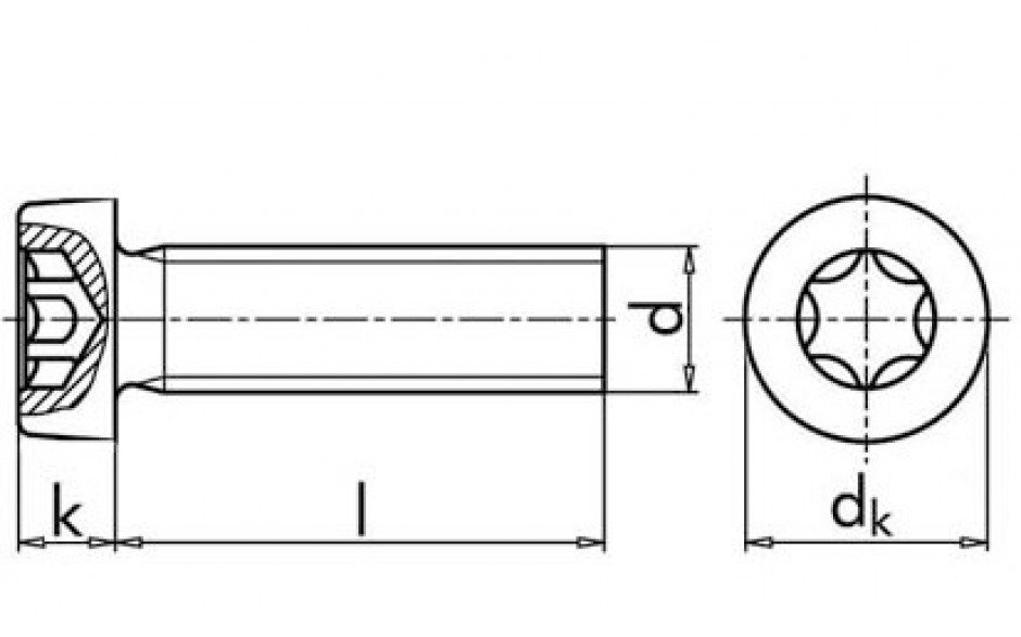 Zylinderschraube ISO 14580 - A2-70 - M2 X 5