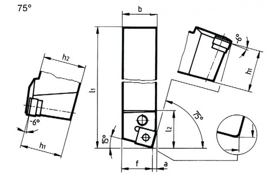 BÖHLERIT Klemmhalter PSBNR 2525 M12