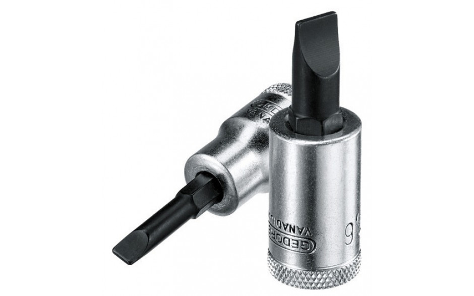 Schlitzschraubendreher-Einsatz 3/8" Ant. SW10x1,6 mm GEDOREIS30-10x1,6