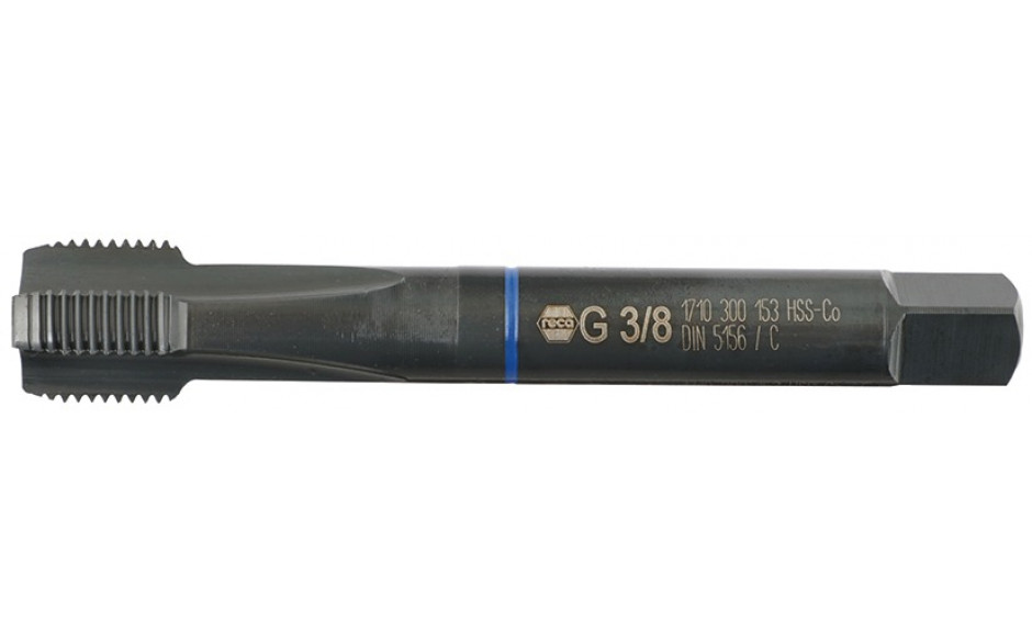 RECA Maschinengewindebohrer DIN 5156-C HSS-CO blau G3/4 Sackloch