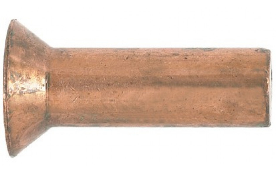Senkniete DIN 661 - Kupfer - 3 X 10