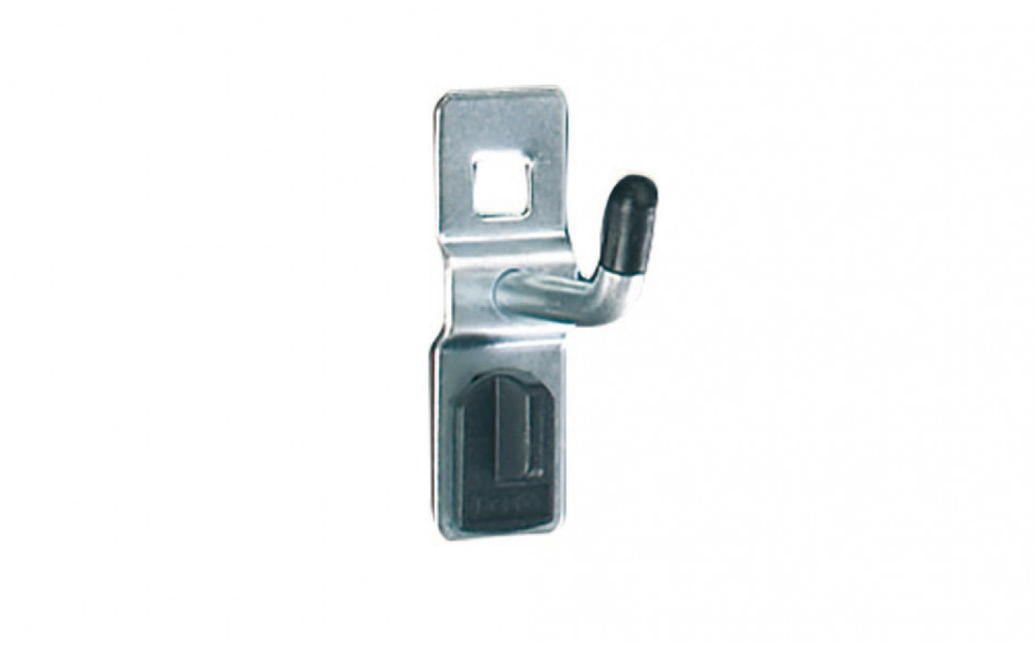 Einfachhaken 6 x 100 mm, mit breiter Grundplatte zu RECA Perfowand 140 01 156 VPE=5Stück
