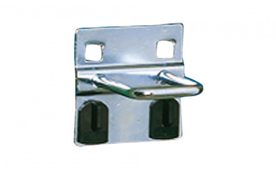 U-Halter 80 x 20 x 4 mm mit breiter Grundplatte zu RECA Perfowand 140 10 019 VPE=5Stück