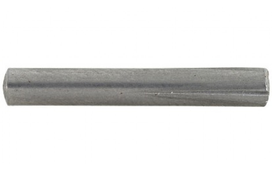 Passkerbstift DIN 1472 - Stahl - blank - 2,5 X 10