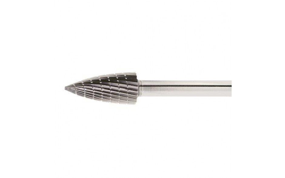 HSS-Fräser G Spitzbogenform für 12x20 mm Schaft 6 mm Verzahnung 3