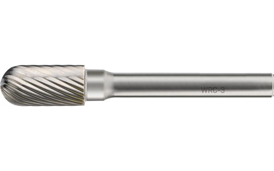 RECA Hartmetall-Frässtifte Walzenrundform ohne Spanbrecher Durchmesser x Länge 10 x 20 mm mit 6 mm Schaft