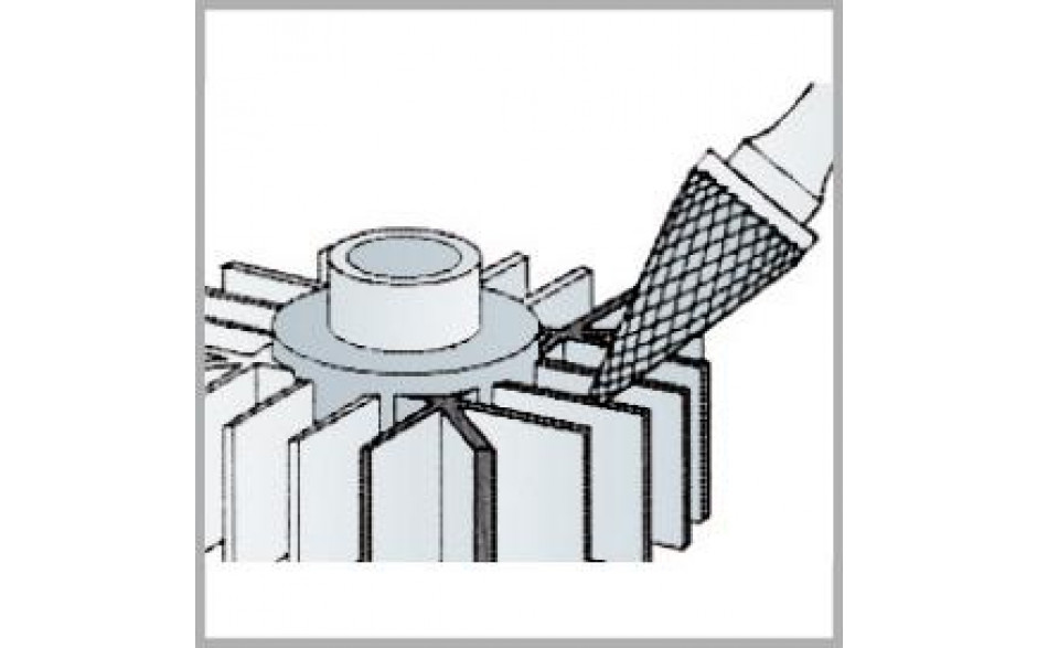 RECA Hartmetall-Frässtifte Spitzkegelform ohne Spanbrecher Durchmesser x Länge 12 x 25 mm mit 6 mm Schaft