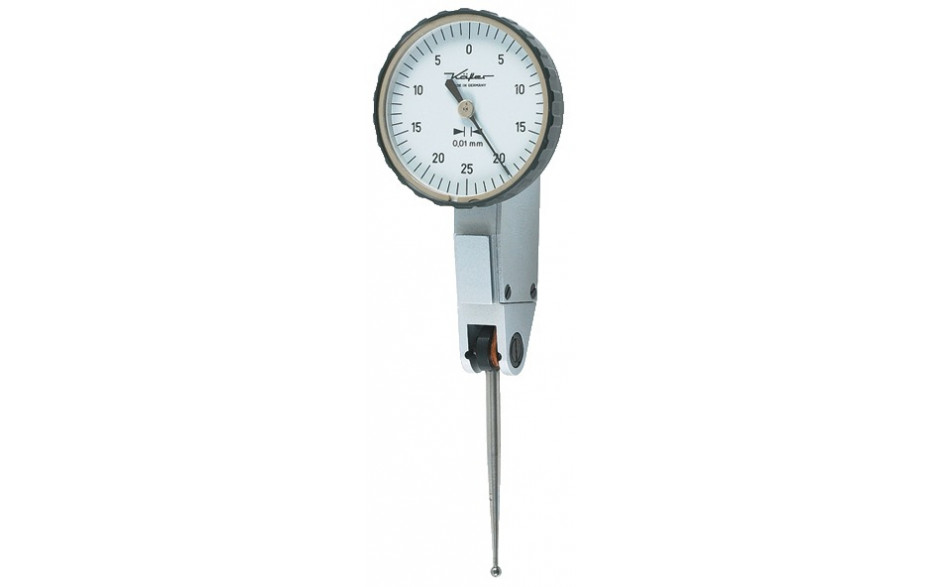 Messuhr Kleintaster, Messbereich 0,5 mm Form A