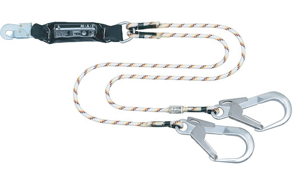 Verbindungsmittel Bandfalldämpfer Twin 1,5 m Karabiner MAS 65