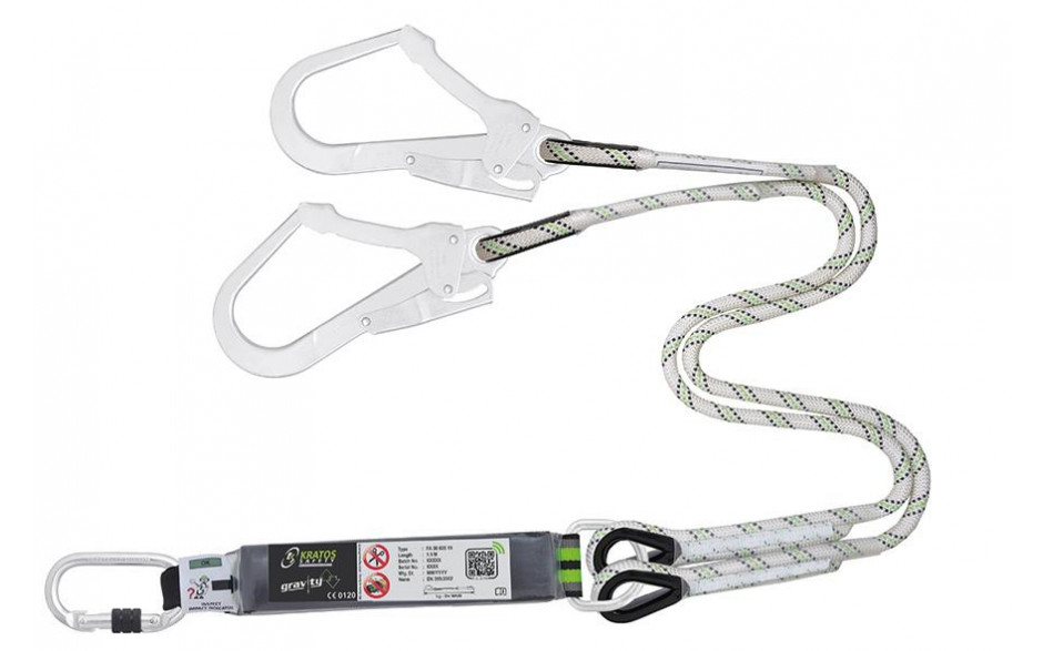 Y-Verbindungsmittel Kratos 1,5 Meter mit Karabiner