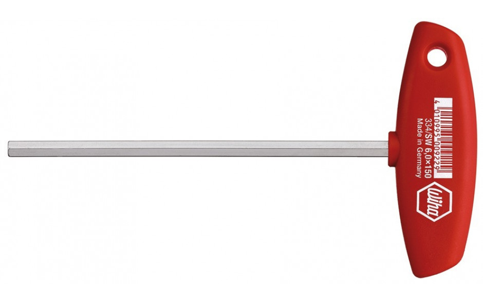 6-kant Schraubendreher mit T-Griff 6 x 350 mm