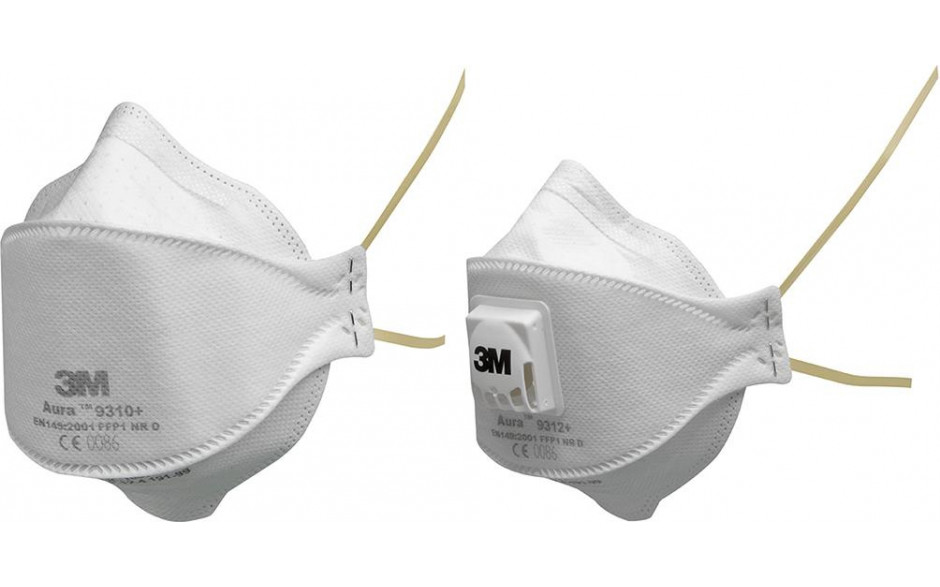 3M Atemschutzmaske Aura 9312+Gen3 FFP1 NR D mit Ausatemventil