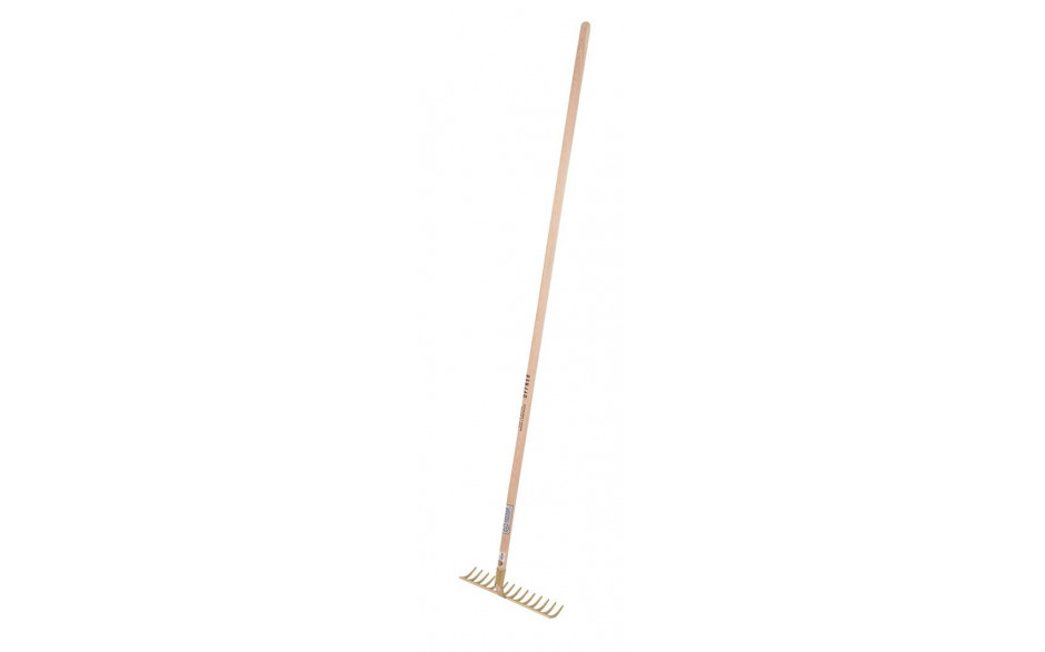 Gartenrechen mit Stiel Gold 14 Z