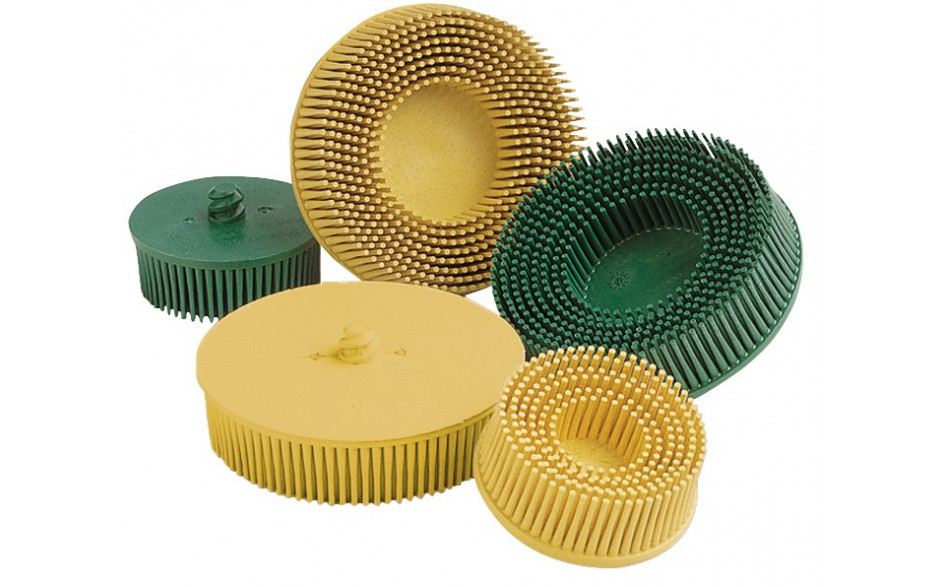 3M Bristle RD-ZB Roloc 75 mm K80 gelb