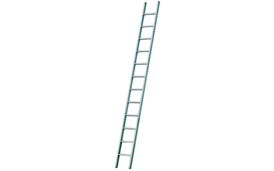 Anlegeleiter aus Aluminium, Sprossenanzahl: 8, Höhe m: 2,53
