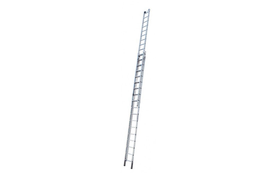 Stabilo Alu-Seilzugleiter, 2x15 Sprossen, Länge4,35/7,70m, Arbeitshöhe 8,45m,20,0kg