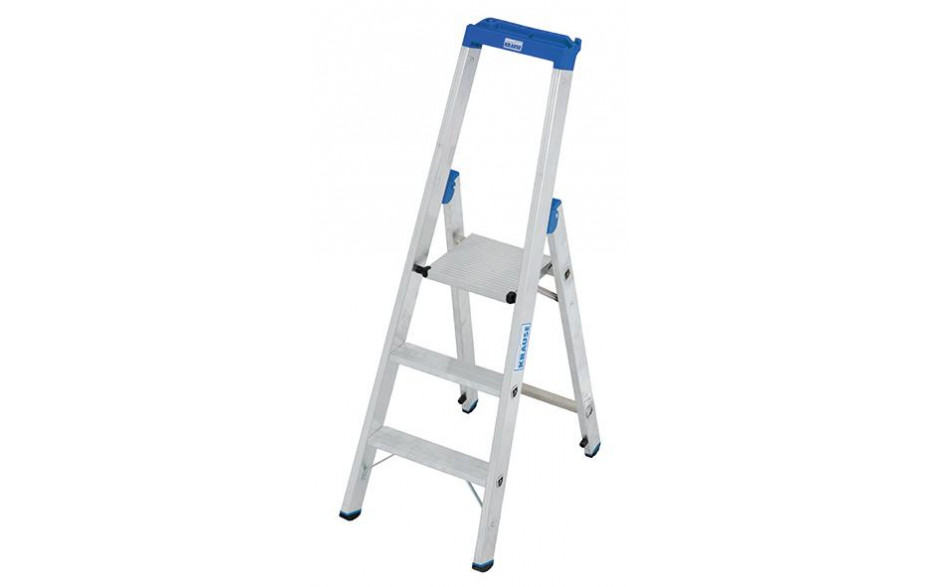 Stabilo Stufen-Stehleiter,Sprossen10,Höhe 3,20m,Arbeitshöhe 4,35m,Gewicht13,0kg