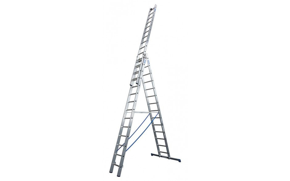 Stabilo Alu-Vielzweckleiter, Sprossen 3x14, Arbeitshöhe 4,95-10,9 m, 31,0 kg