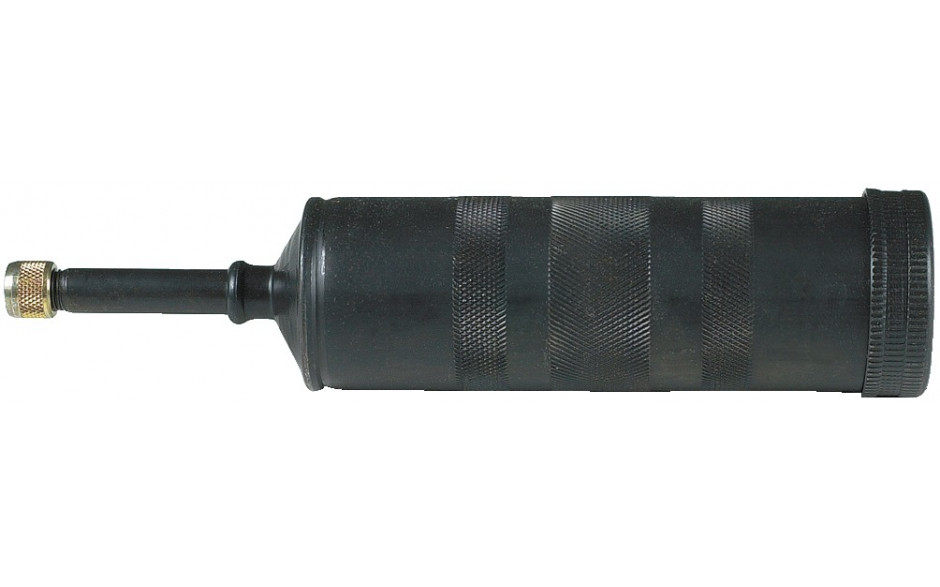 Hochdruck-Kolbenstoßpresse, Spitzmundstück, Inhalt cm³: 180