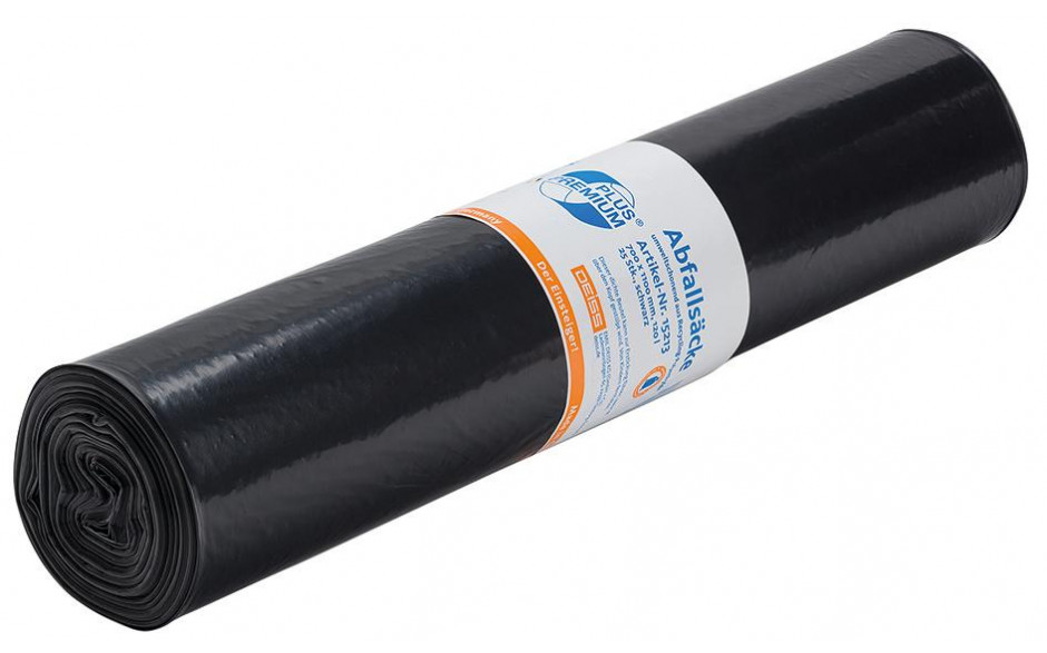 Abfallsack schwarz 700x1100 120Liter 25Stück per Rolle