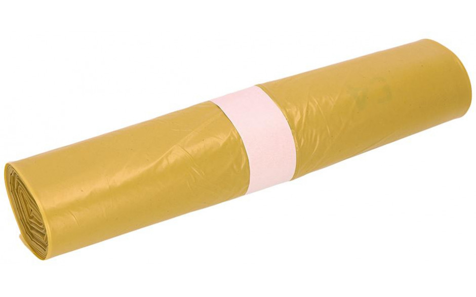 Abfallsack gelb 700x1100 120Liter 25Stück per Rolle