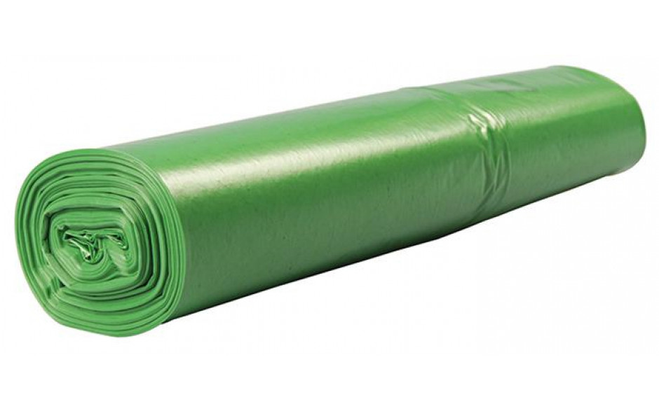 Abfallsack grün 700x1100 120Liter 25Stück per Rolle