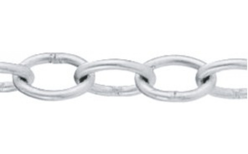 Normkette 6 mm verzinkt, Nutzlast 250 kg, 30 Meter pro Bund