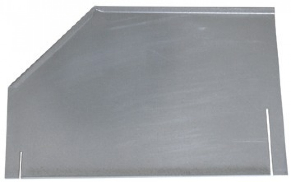 Trennblech verzinkt 400 mm für Schuttgutmulde