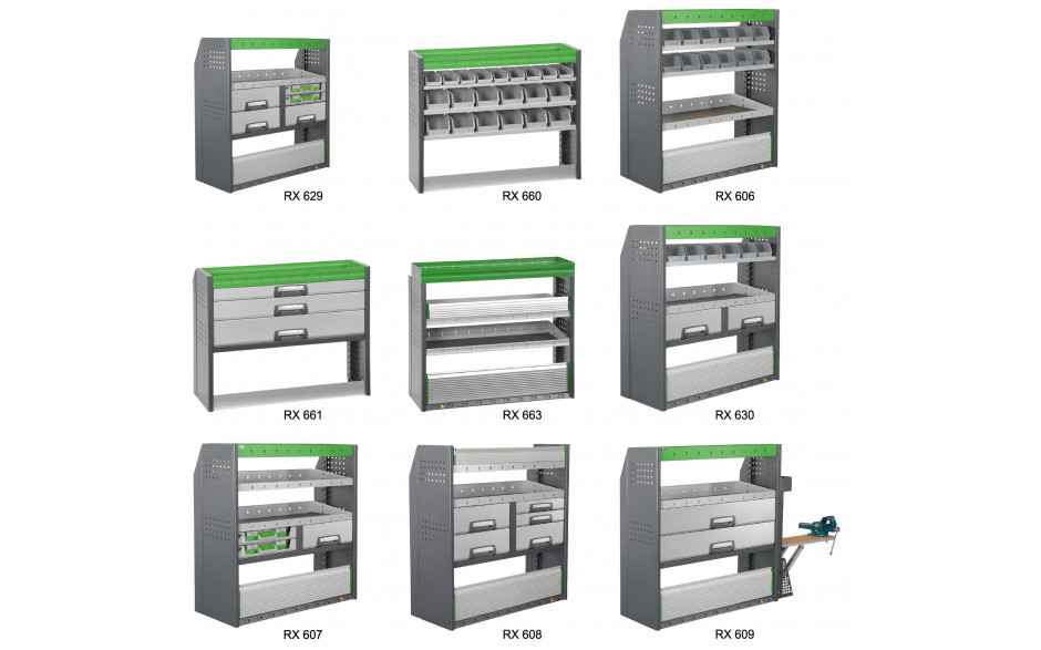 RECA MAXMOBIL Profi-Line Modul 1145 x 1100 x 310/410 mm RX629